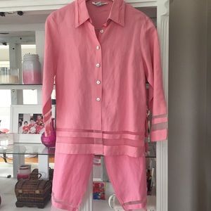 Poetic Petite Capris Pant Set